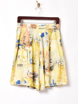 総柄 ショートパンツ W29