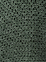 クロシェ クローバーボタン カーディガン