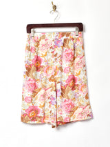 アメリカ製 花柄 ショートパンツ