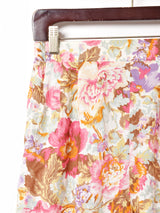 アメリカ製 花柄 ショートパンツ