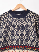 総柄 EddieBauer トナカイ セーター