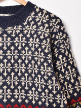 総柄 EddieBauer トナカイ セーター