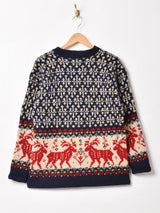 総柄 EddieBauer トナカイ セーター