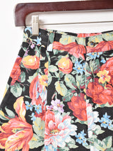 花柄 ショートパンツ W25
