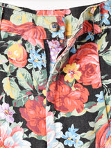 花柄 ショートパンツ W25