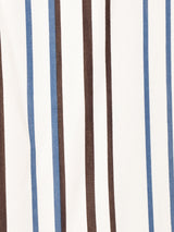 【2色展開】TEMPTATIONストライプ柄 半袖シャツ