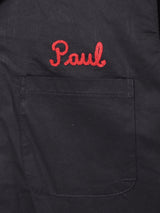 【4色展開】TEMPTATIONチェーンステッチ オープンカラーシャツ