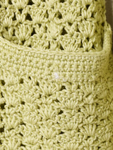 クロシェ 長袖カーディガン