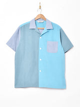 【2色展開】Backersピーチスキン 半袖シャツ