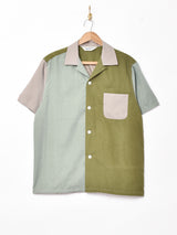 【2色展開】Backersピーチスキン 半袖シャツ