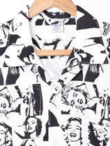 TEMPTATION マリリンモンロー 総柄 半袖シャツ