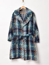 ミックスカラー  ウールコート