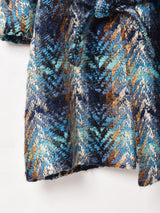 ミックスカラー  ウールコート