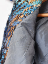 ミックスカラー  ウールコート