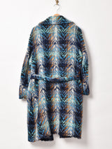 ミックスカラー  ウールコート