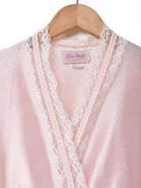 アメリカ製 レース 長袖 ランジェリーガウン