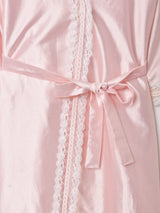 アメリカ製 レース 長袖 ランジェリーガウン