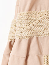 ニットデザイン ラグランスリーブジャケット