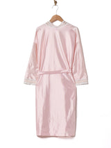 アメリカ製 レース 長袖 ランジェリーガウン