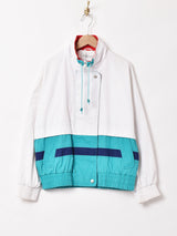 切り替え デザインブルゾン