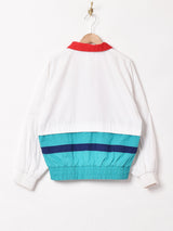 切り替え デザインブルゾン