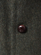 ウッドボタン ウールコート