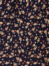 花柄 コーデュロイ スカート