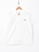 【2色展開】Backers刺繍 ボウリングシャツ