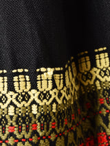刺繍 タックスカート