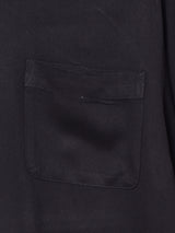 【2色展開】レーヨン シンプル 長袖シャツ