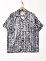 TEMPTATION パイソン柄 半袖シャツ