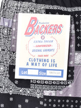 【2色展開】Backersバンダナ柄イージーパンツ