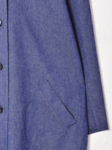 デニム ロングコート