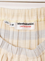 ボーダー プリーツスカート