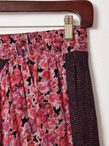 花柄レーヨンスカート