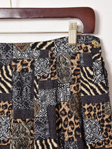 総柄フレアスカート