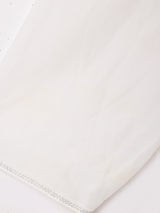 ラメステッチ 長袖 ランジェリーワンピース