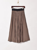 ウエストマーク ランダムプリーツスカート