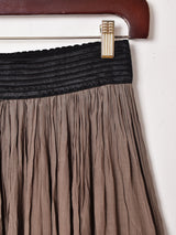 ウエストマーク ランダムプリーツスカート