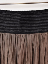 ウエストマーク ランダムプリーツスカート