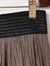 ウエストマーク ランダムプリーツスカート