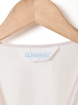 パイピング サテン ランジェリーガウン