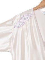 パイピング サテン ランジェリーガウン