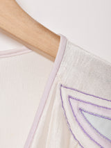 パイピング サテン ランジェリーガウン