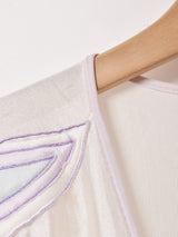 パイピング サテン ランジェリーガウン