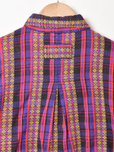 総柄 長袖シャツ