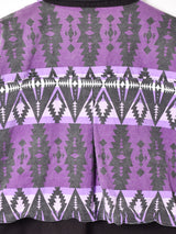 Wrangler コンチョ付き トライバル柄 長袖シャツ