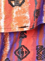 ネイティブ柄 長袖 デザインシャツ