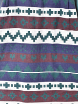 総柄 クレイジーパターン 長袖シャツ