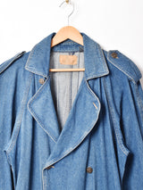 トレンチ風 デニムコート